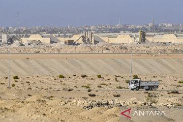 Pendistribusian barang bantuan kemanusiaan ke Palestina