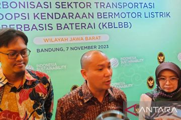 Pemerintah targetkan belasan juta kendaraan listrik beroperasi di 2030