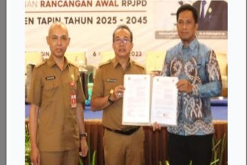 Pemkab Tapin Kalsel serahkan dana hibah Pilkada Rp29 miliar kepada KPU