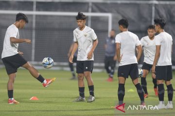 Latihan Timnas Indonesia U-17