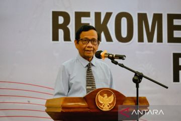 Setelah debat capres, Mahfud MD berkampanye di Banten