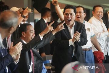 Presiden saksikan pertandingan Timnas Indonesia U-17 melawan Ekuador