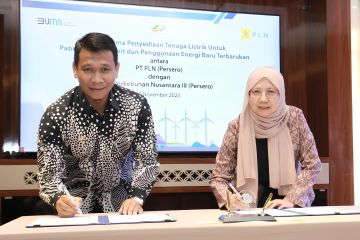 PLN siap memasok listrik berbasis EBT ke PTPN III dan Alfamidi