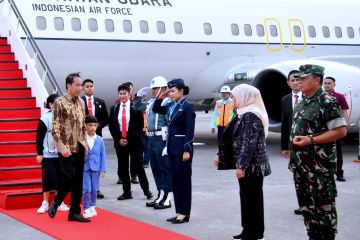 Presiden tiba di Surabaya untuk hadiri pembukaan Piala Dunia U-17