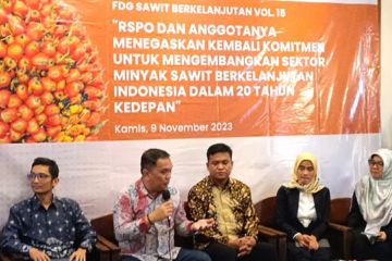 Sertifikasi RSPO di Indonesia meningkat 19 persen
