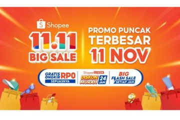 Akhir pekan seru bersama penawaran puncak promo Shopee 11.11 Big Sale