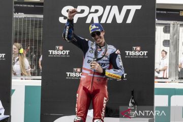 Alex Marquez juara Sprint MotoGP Malaysia, Martin ungguli Pecco