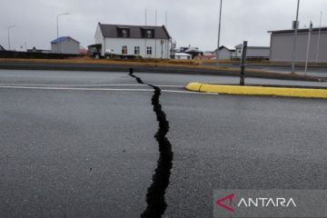 Ribuan dievakuasi di Islandia akibat gempa beresiko letusan gunung api