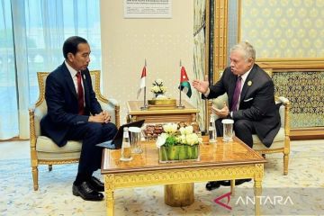 Jokowi: RI dan Yordania berpandangan sama wujudkan Palestina merdeka