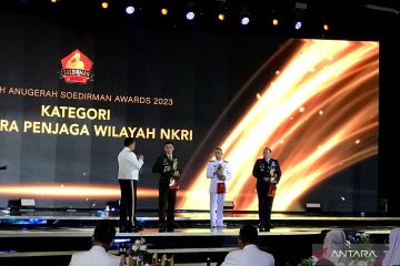 Panglima dan 9 prajurit berpretasi terima anugerah Soedirman Award