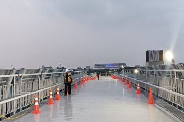 Kementerian PUPR selesaikan pembangunan JPO ke Stadion JIS Jakarta