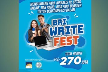 BRI Write Fest Digelar! Kompetisi Berhadiah Ratusan Juta hingga Berpeluang Dapat Beasiswa S2