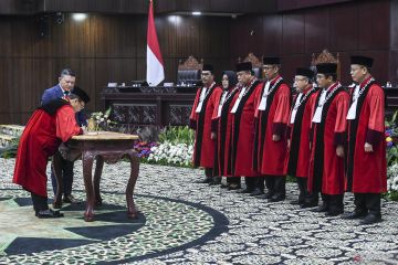 Ketua MK Suhartoyo berupaya kembalikan kepercayaan publik