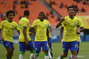 Brazil pesta sembilan gol tanpa balas ke gawang Kaledonia Baru