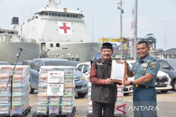 Baznas kirim 50 ton bantuan ke Palestina dengan kapal TNI AL