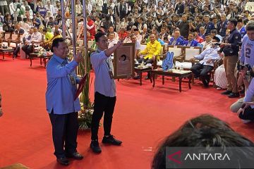 Survei Polmatrix sebut Prabowo-Gibran berpotensi menang satu putaran