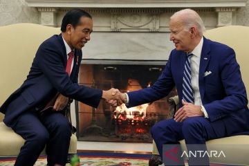 Jokowi bertemu Joe Biden di Washington AS