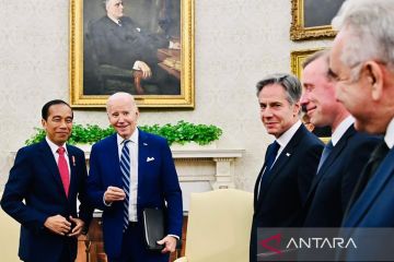 Jokowi ajak Joe Biden bela keadilan dan kemanusiaan di Palestina