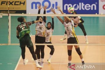 Petro Kimia buka peluang ke final four usai tumbangkan Bank Jatim