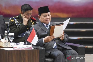 Menhan Prabowo hadiri pertemuan menteri pertahanan ASEAN-Jepang