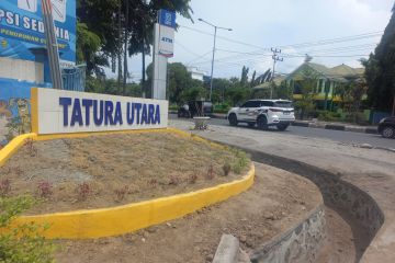 Taman mini di Kelurahan Tatura Utara 