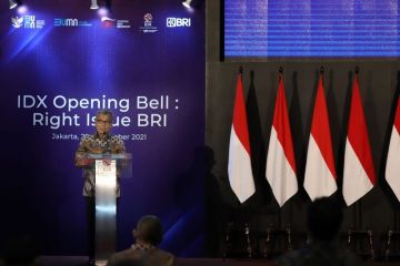 Genap 2 dekade melantai, saham BBRI Naik 61,5 kali lipat sejak IPO