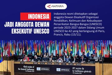 Indonesia jadi anggota Dewan Eksekutif UNESCO