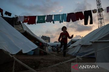 "Newton dari Gaza" terangi pengungsian, ubah energi angin jadi listrik