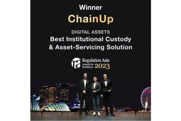 ChainUp Raih Gelar Bergengsi "Best Institutional Custody & Asset-Service" di Regulation Asia Awards for Excellence 2023