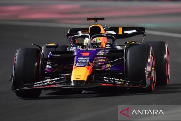 Sesi latihan balapan F1 GP Las Vegas