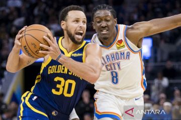 Curry bawa Warriors tundukkan Timberwolves 114-106 