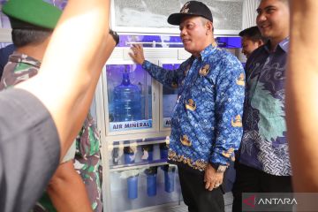 Progam TJSL AirNav bantu sediakan air bersih buat warga Mentawir