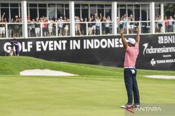 Pegolf India Gaganjeet Bhullar juara Golf BNI Indonesian Masters 2023