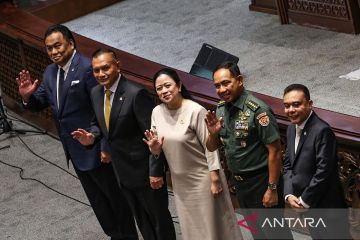 Ketua DPR RI pimpin paripurna pengesahan RUU ITE dan DKJ