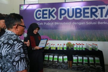 Banyuwangi awasi peredaran pupuk subsidi lewat aplikasi Cek Pubertas