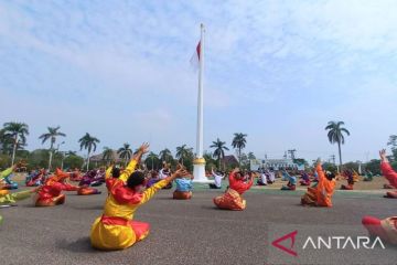 Upacara HUT ke-23 Bangka Belitung
