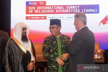 Jelang R20 International Summit of Religious Authorities