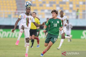 Babak 16 besar Piala Dunia U-17: Mali menang atas Meksiko