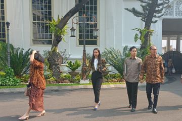 Anggota Wantimpres Djan Faridz temui Jokowi di Istana