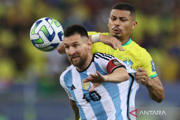 Kualifikasi Piala Dunia 2026 : Argentina menang duel sengit lawan Brasil