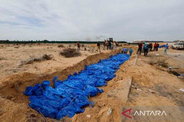 Menghitung jenazah di Gaza serta perjuangan pegawai kamar mayat