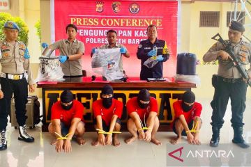 Polres Aceh Barat tangkap sindikat penipuan minyak goreng asal Lampung