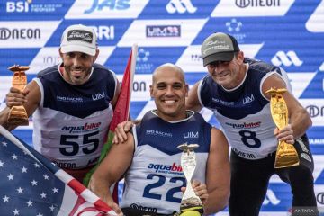 Pembalap Prancis menangi balap endurance jetski Aquabike Karo 2023