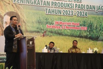 Ombudsman dukung langkah Mentan tingkatkan produksi padi dan jagung