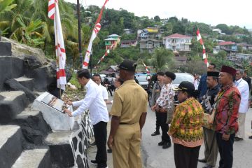 Presiden Jokowi tanda tangani Tugu Pancasila di Fakfak Papua