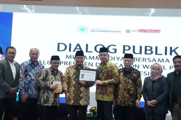 Muhammadiyah berikan kartu anggota kehormatan kepada Prabowo