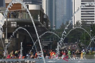 BMKG memprakirakan Jakarta cerah berawan Minggu pagi hingga siang