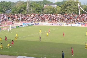 Semen Padang FC rebut puncak klasemen seusai kandaskan Sriwijaya