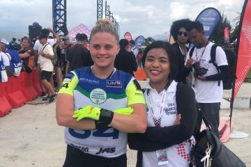 Jasmiin gagal rebut gelar juara dunia akibat terjatuh di sesi Moto 3