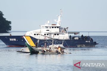 KKP menangkap satu unit kapal asing pencuri ikan berbendera Filipina